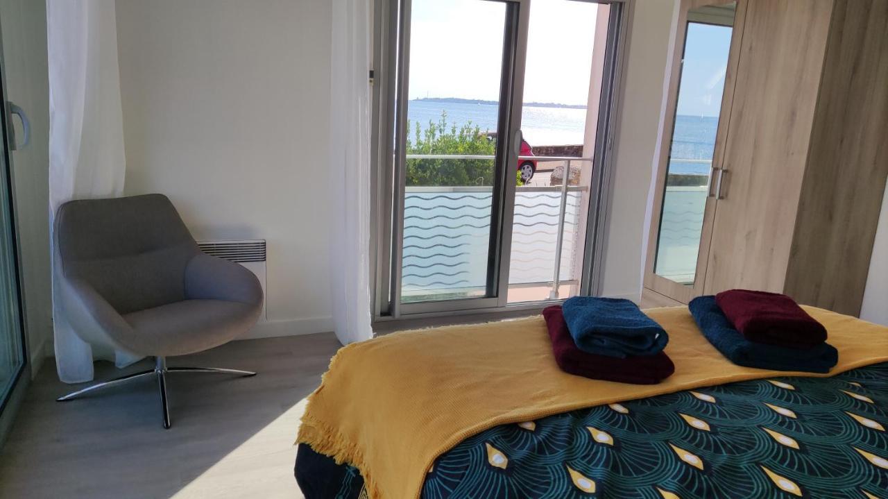 Appartement T3 De 74M2 Tres Lumineux Vue Panoramique Mer Et Plages Конкарно Экстерьер фото