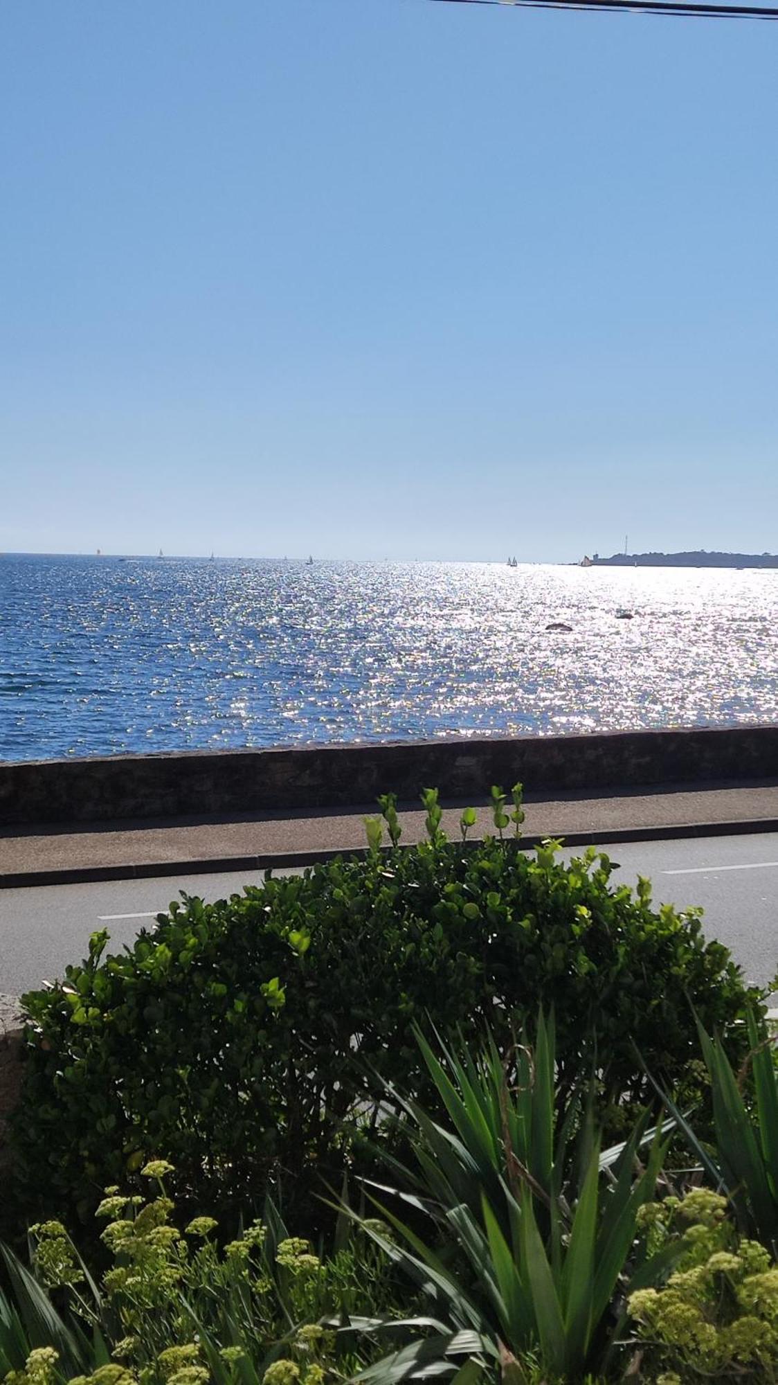 Appartement T3 De 74M2 Tres Lumineux Vue Panoramique Mer Et Plages Конкарно Экстерьер фото